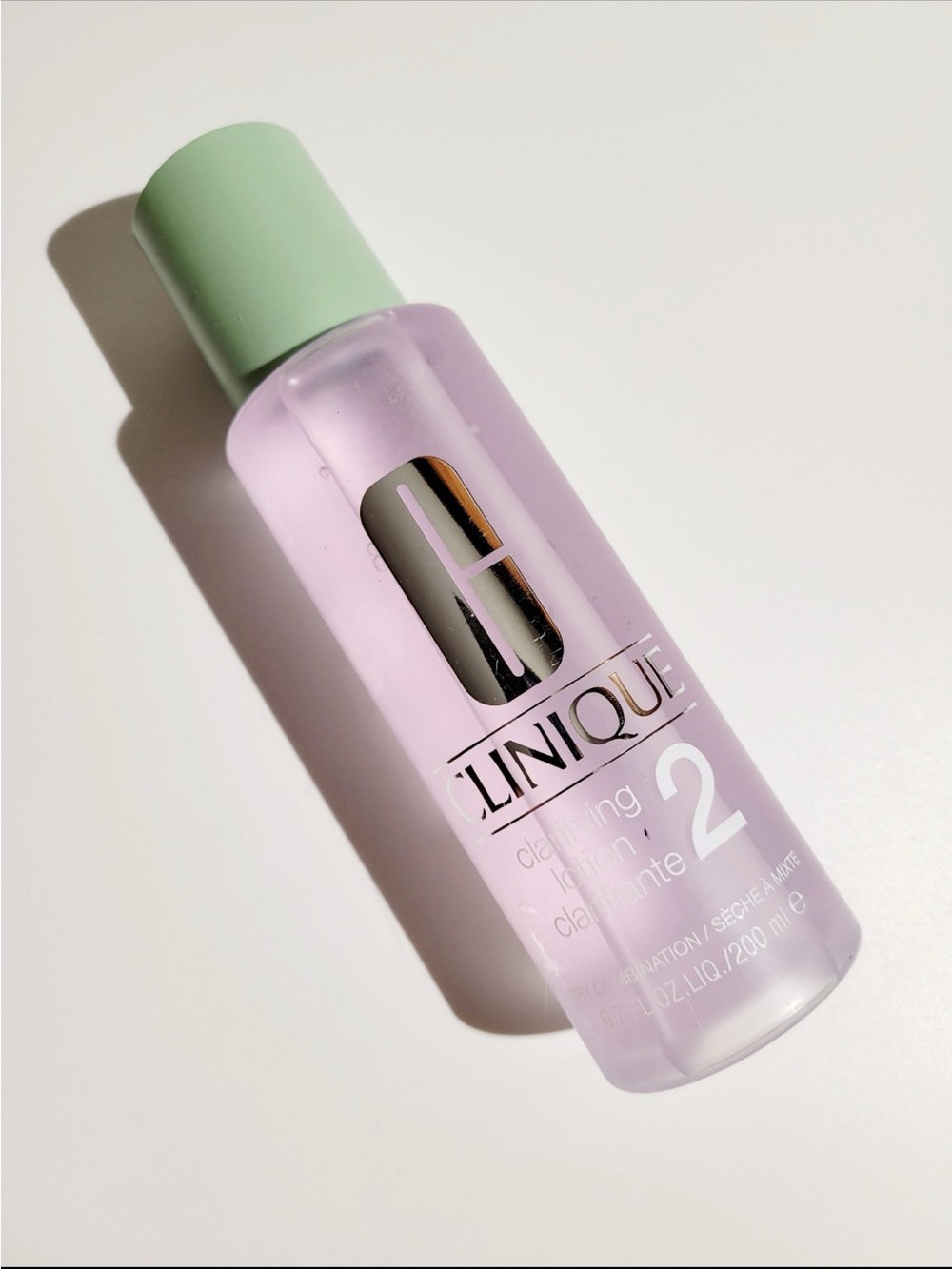 Clinique Clarifying Lotion No.2 - Lavender Bottle with Mint Cap